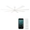 Modern Forms Fans Size Matters Indoor or Outdoor Smart Ceiling Fan in Matte White FR-W2403-84-MW - alternate 1